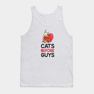 Cats Before Guys - Pet Tank Top